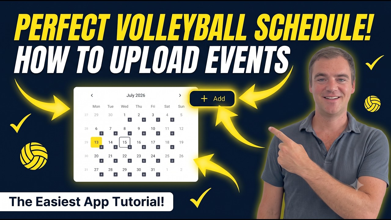 Come creare un allenamento in Volley World